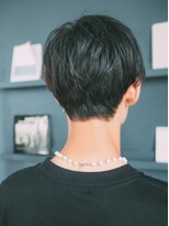 カリーナ 焼津店(Carina)&nbsp;メンズツーブロックマッシュ/アッシュブラック