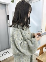 イコ 表参道原宿(ico)&nbsp;オリーブグレージュ イルミナカラー ブリーチなし