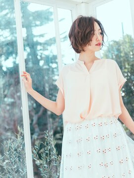 カバーヘアアンドスパ ブリス 浦和(COVER HAIR&SPA bliss) 乾かすだけくせ毛風ゆるカール抜け感ボブディtk3浦和