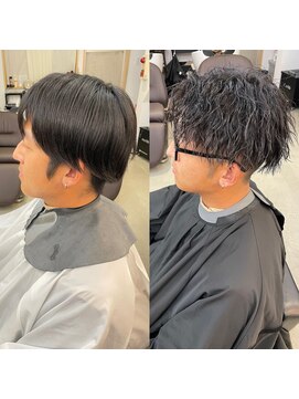 ザワン(The one) ツイスパ/ダークアッシュ/ニュアンスパーマ/韓国/スペインカール