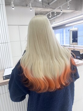 ペレ 渋谷(PELE) 着物/メルティカラー/似合わせカット/ウェーブミディアム/渋谷