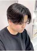 MEN'S HAIRスペインカールスパイキーショートフェザーパーマ