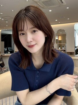 ジーナ 南砂町(Zina) 髪質改善＊暗めカラーレイヤーカット＊美髪【Zina南砂町】