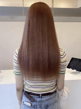 アム(am) シアーベージュミルクティーベージュダブルカラーインナーカラー