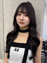 ルームバイシー 新宿(Loom. by Sea)&nbsp;大人ガーリー×ダークアッシュ[似合わせカット/ミディアム]