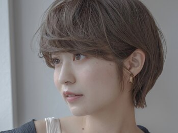 ビーチ 宮原店(Beach)の写真/≪カット+カラー+TR¥13200≫コテやアイロンで自由にアレンジ◎ショートだからできる大人可愛いシルエットに