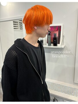 ヴィア(Via) 10代20代30代／オレンジカラー／髪質改善/ハイトーン