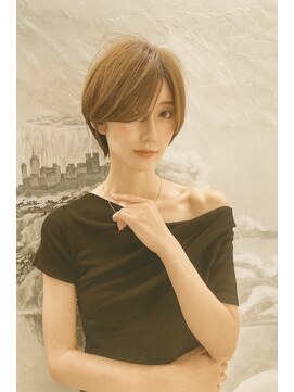 アグ ヘアー ネスト 茨木店(Agu hair nest) ハンサムショート 30代40代50代60代ヘア 白髪 大阪ショート 茨木