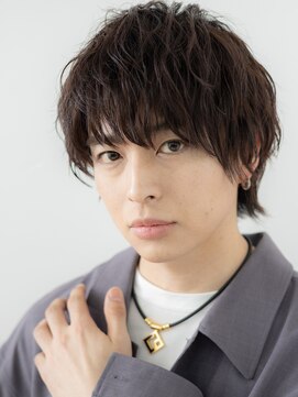 20代30代束感ダークアッシュ大人かっこいいショートe与野