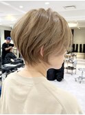 30代40代50代ショートボブレイヤー銀座ひし形大人かっこいいE