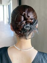 アルバム 銀座(ALBUM GINZA)&nbsp;ロング大人ガーリーおくれ毛前髪カット_ba575332