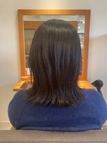 ルーンヘアー(Lugn hair) 外ハネミディアム