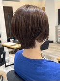 太白区ブリーチなしダブルカラー顔周りレイヤーカット髪質改善