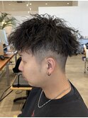 ツイストスパイラル×フェードツーブロック