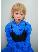 バロウ(BURROW)&nbsp;ハイトーンボブ/髪質改善/ケアブリーチ/うえみ寿々3