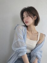 ワゴンバイアフロート(Wagon by afloat) 池袋20代30代髪質改善カラー小顔丸みショートボブ顔周り艶髪