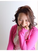 大人エアリー外国人風ボブ