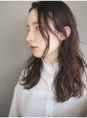 赤みを消した外国人風カラー＊ウェーブ