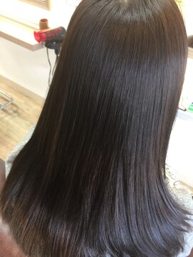 テテ ヘアーデザイン(tete hair design) アメジストカラー