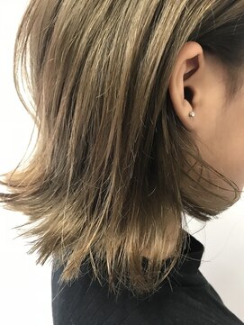 町上津役の美容室 肩上外ハネボブ