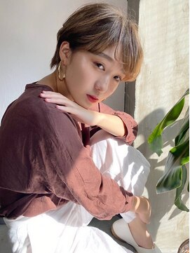 エクー(ECOO) 『　ショート　アッシュベージュ　2　』　ECOO