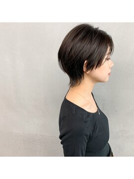 タグ(#tag) #ちょいウルフ×ダークスモークカラー