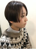 コンパクトショートボブ☆ラベンダーグレイ☆