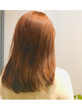 アール(ar) *ビビットオレンジなロング*