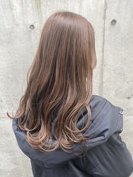 ロンドアベニール 北千住(Lond avenir) エアリーロングスタイル☆シアーベージュ　西田大樹