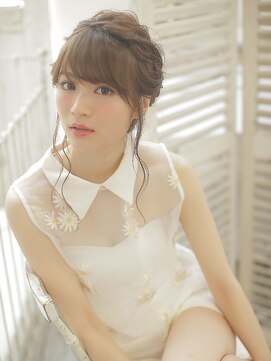 ラックスビールーチェ 沖縄那覇イオンモール店(LUXBE LUCE) 編み込みフェミニンアップ