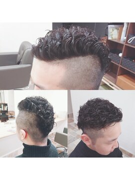 アペルト(aperto) きつめパーマ