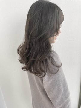 ヘアーデザイン アトリコ(Hair design attrico) グレージュ/アッシュ/ヨシンモリ/透明感