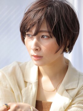 アビエクレール 河内花園(abije claire) 春夏のハンサムショート★20代30代50代 髪質改善