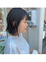 アルマヘアー(Alma hair by murasaki)&nbsp;◎切りっぱなしボブのブルージュカラー◎