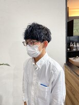 アリウス(ALIUS by posh) 【ALIUS 池袋　神原 良伊】ブルーブラックショートマッシュ