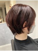 ショート×ピンク