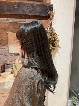 トウキョウヨシつね 御幸ヶ原店(TOKYO Yoshi) バレイヤージュハイライトカラー/髪質改善