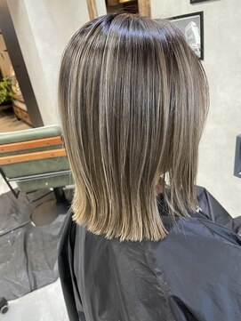 サニー 渋谷(SUNNY) グレーベージュニュアンスカラーアッシュミルクティー