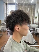 エレキツイストパーマ【鎌ケ谷 パーマ ハイライト】