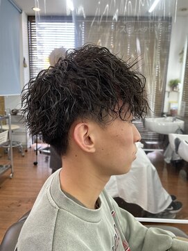 バトン(BATON) エレキツイストパーマ【鎌ケ谷 パーマ ハイライト】