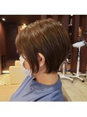 後頭部スッキリ魅せショート!
