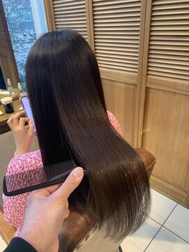 ロアナ 六本木(LOANA ROPPONGI) ピンクブラウンカラーロアナヘアエステプレミアム髪質改善