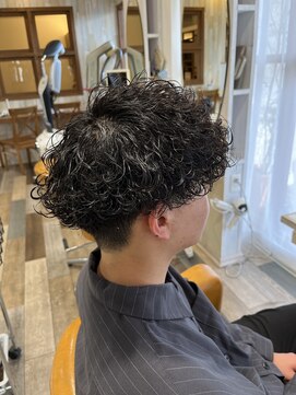 アンプヘアー 西京極店(unpeu hair) 強め波巻きパーマ