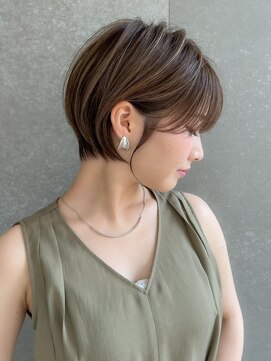ロンドエニカ 大宮(Lond enika) 大人ガーリー×前髪/顔周り髪質改善ショート[大宮]