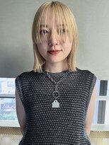 ブローチ 表参道(broocH)&nbsp;ボブ/ぱつっとボブ/顔まわりカット/顔まわり/表参道/青山