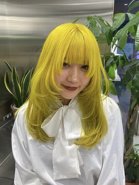 ゼスト 八王子店(ZEST) イエローカラー/ハイトーン/【永尾しおり】