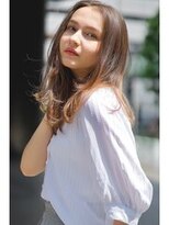 ディジョン(Dijon)&nbsp;韓国顔まわりレイヤーカットグレージュオリーブベージュブラウン