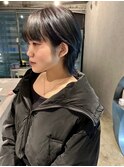 ブルーカラー×ショートウルフ 【鎌田 隆雅】