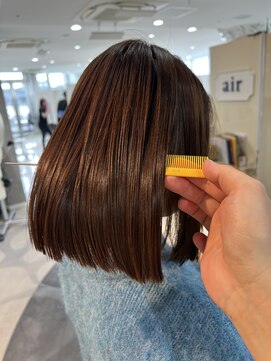 エアー 青山(AIR) 酸性ストレート/地毛風ストレート/髪質改善ストレート