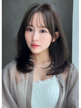 ナイロン 新潟店(NYLON.) 〈NYLON〉内巻きストレート×シースルーバング